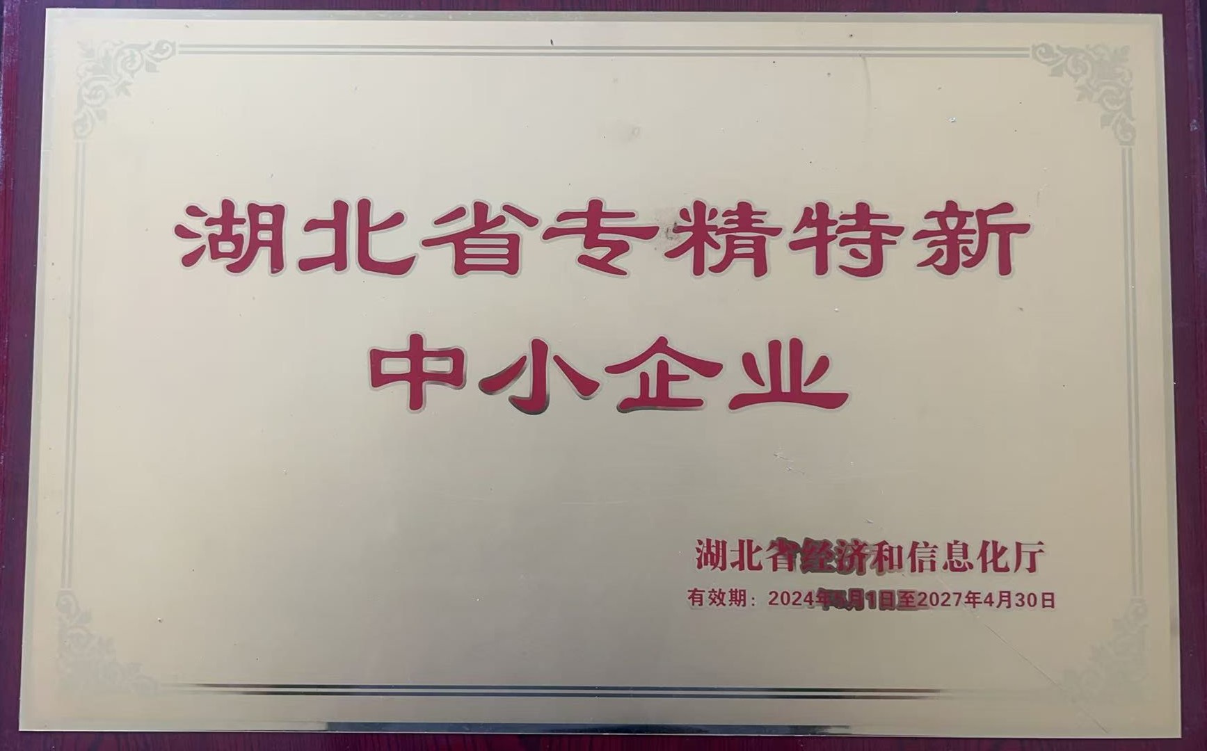 湖北省专精特新中小企业
